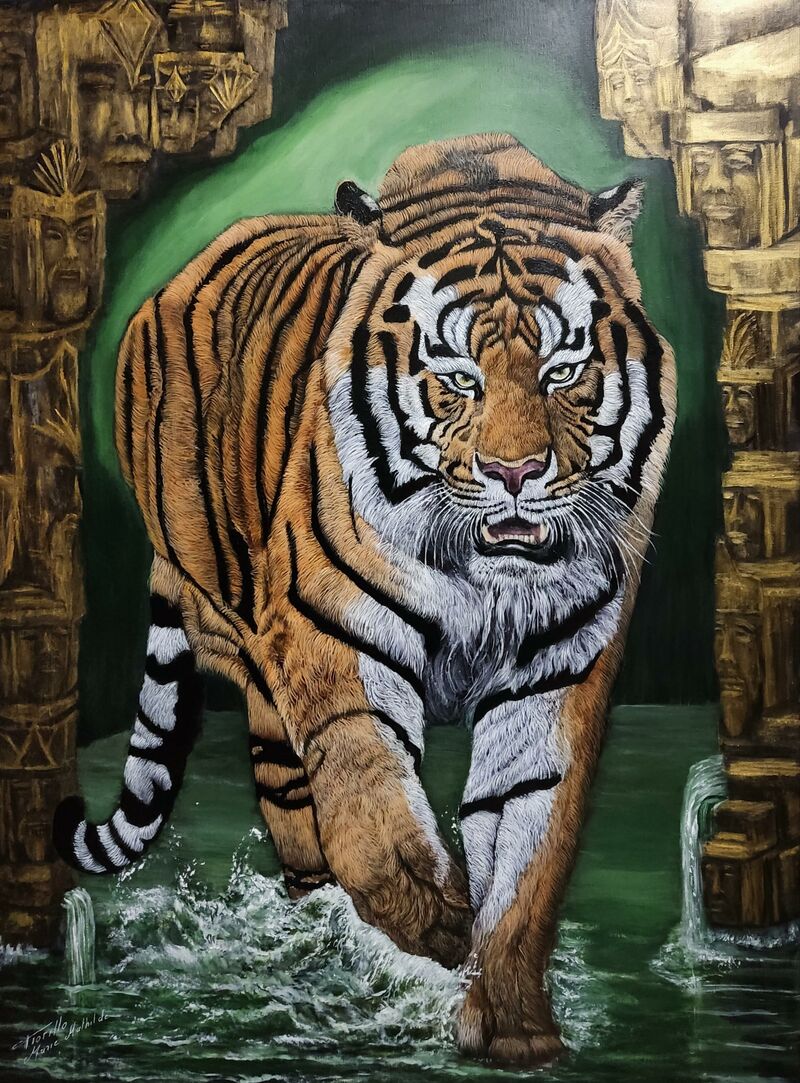 PROCESSUS INTERIEUR - a Paintings by Marie Mathilde   Fiorillo